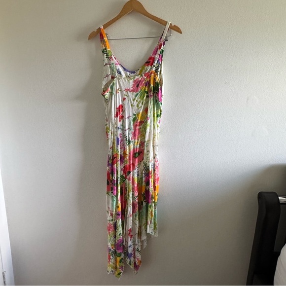 Jams World Vintage Floral Strap Midi Dress size XL - Picture 4 of 12